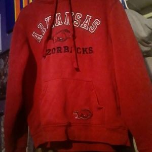J America Arkansas Razorbacks Red Hoodie